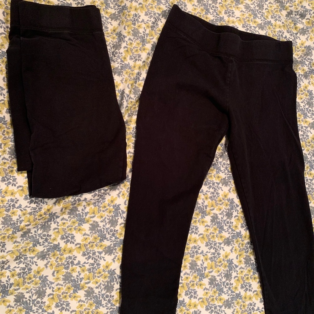 2 Small Long Black Aerie Chill Leggings